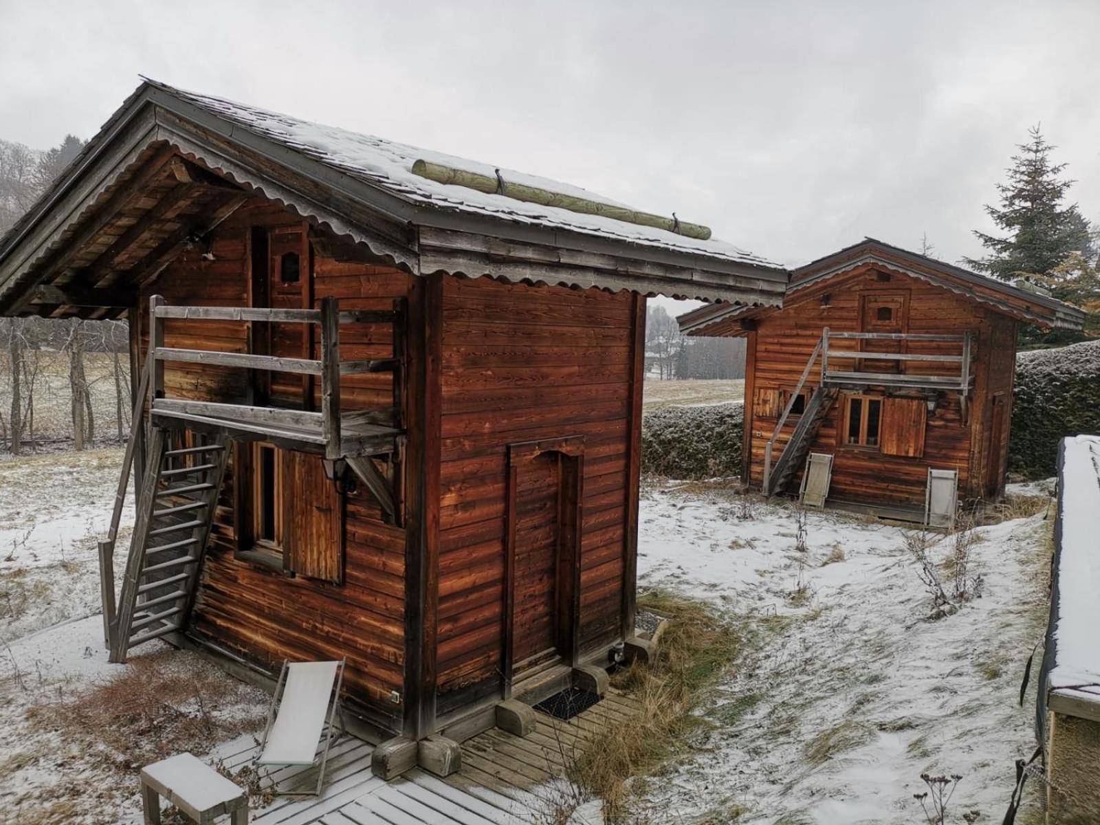 Chambres Et Mazots Du Chalet De Mado Межев Экстерьер фото